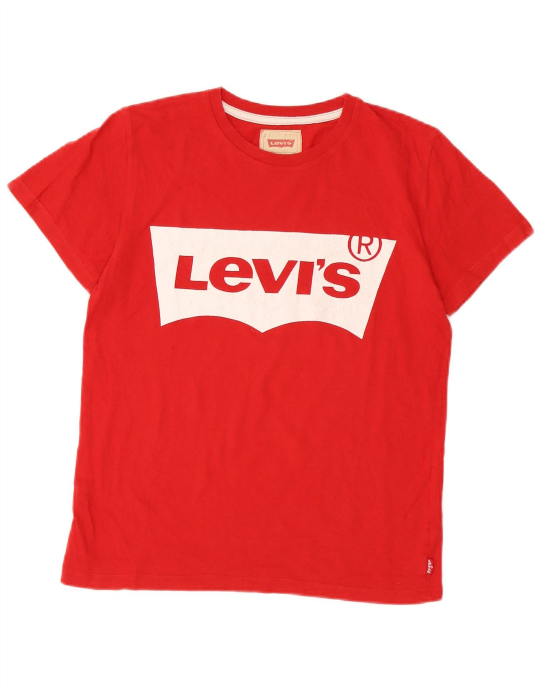 Levi's Jungen T-Shirt mit Grafik, 13–14 Jahre, Rot