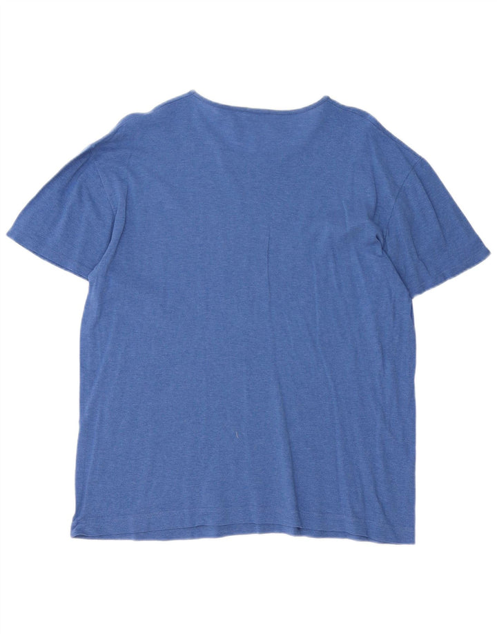 Fila Herren T-Shirt Top Mittelblau