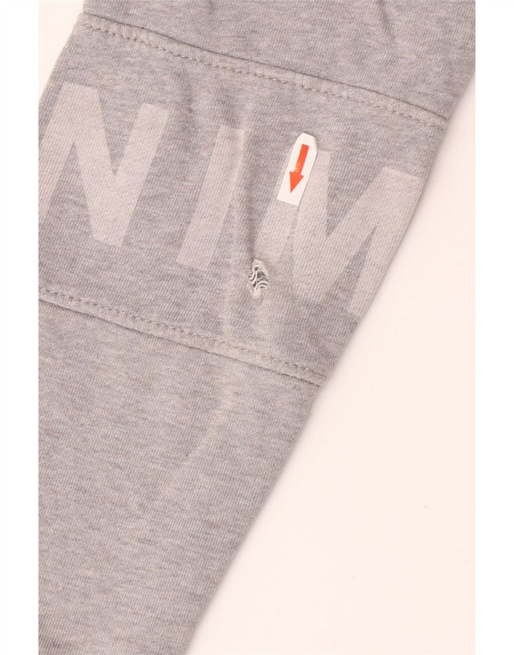 Tommy Hilfiger Herren-Sweatshirt mit Grafik, groß, graue Baumwolle