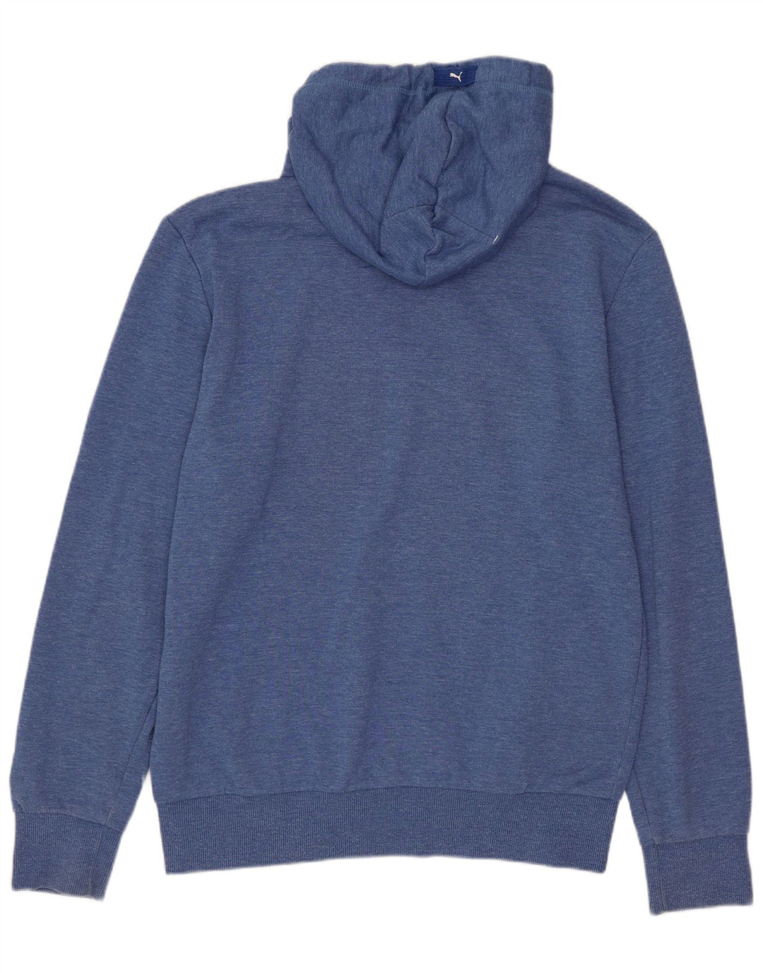 Puma Herren-Kapuzenpullover mit Grafik, klein, blau, Polyester