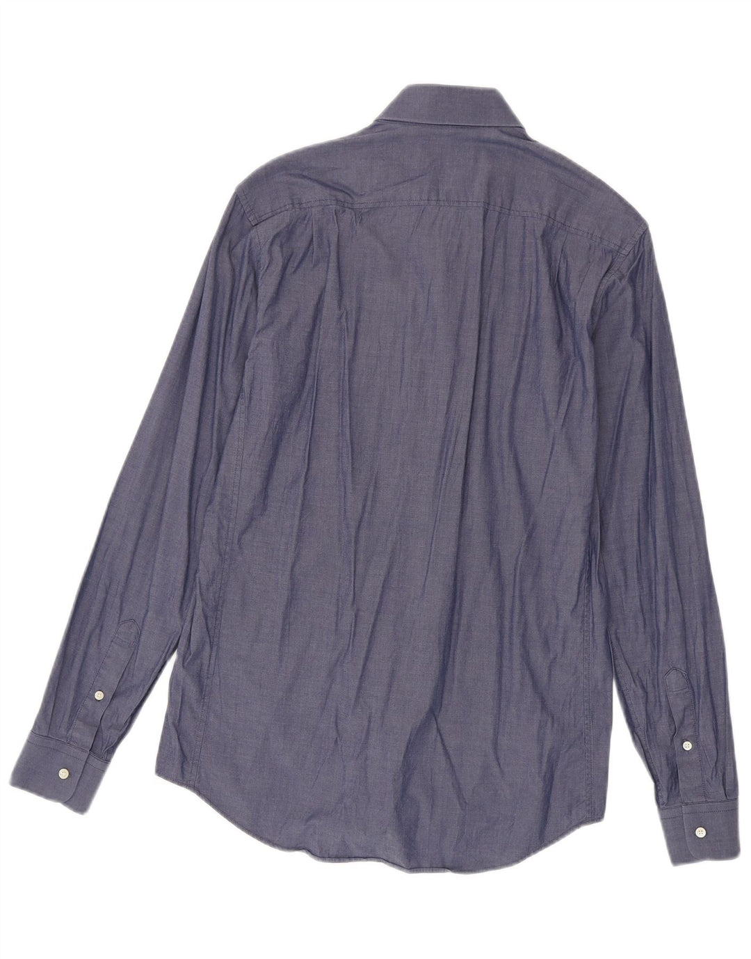 Reiss Herren-Hemd, klein, marineblau, Baumwolle