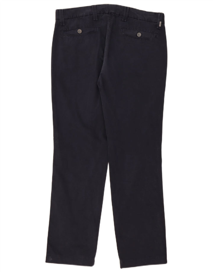 Liu Jo Herren-Chinohose, normal, W36, L31, Marineblau, Baumwolle