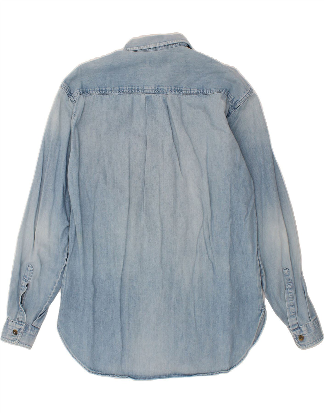 CASUCCI Mens Denim Shirt Medium Blue Cotton Vintage Casucci and Second-Hand Casucci from Messina Hembry 