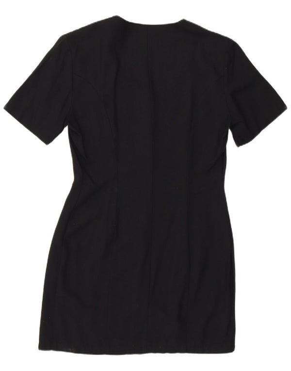 Kollektion Damen-Hemdkleid UK 12 Mittelschwarze Viskose