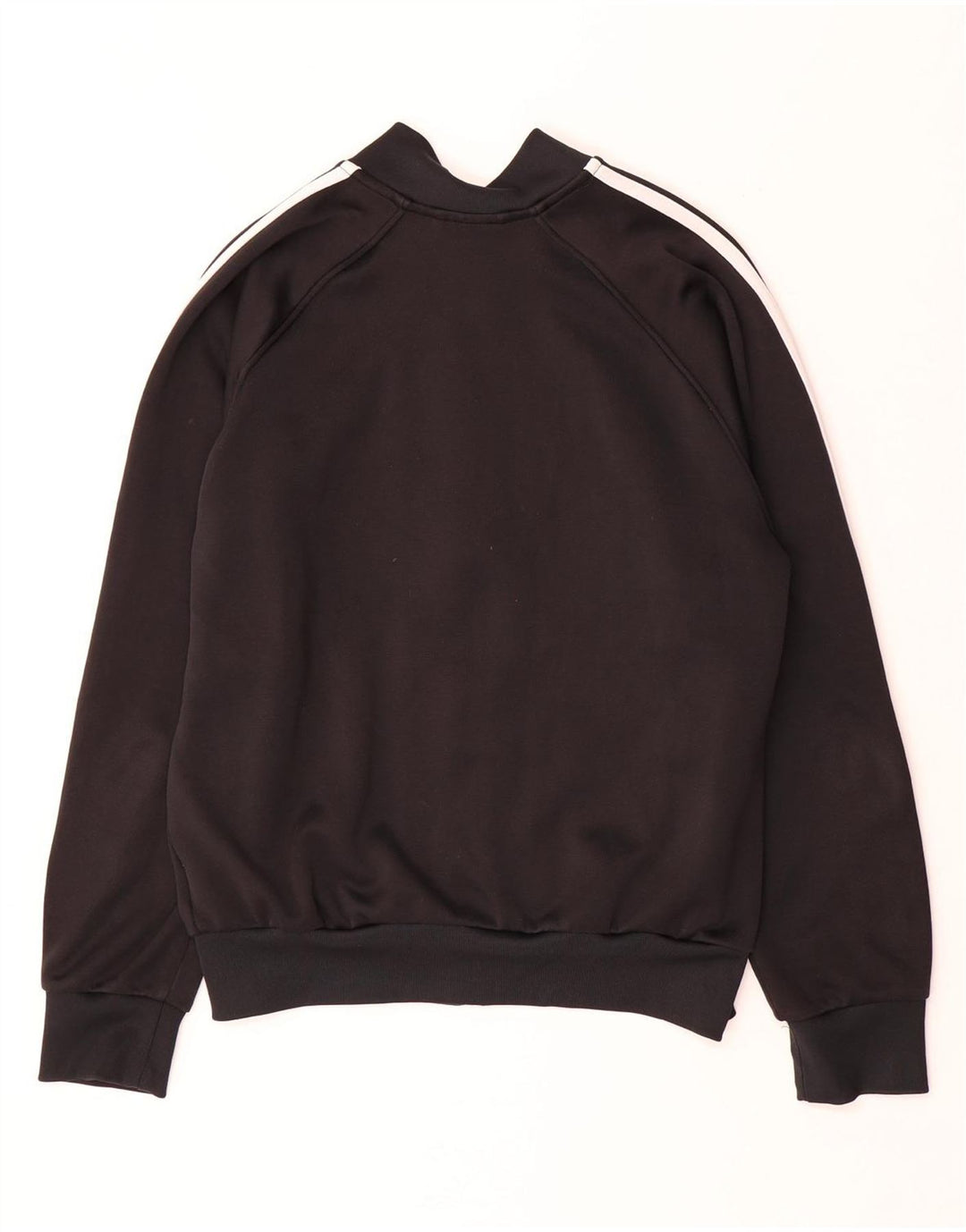 ADIDAS Damen-Trainingsanzug, Top-Jacke, UK 14, mittelschwarz, Baumwolle