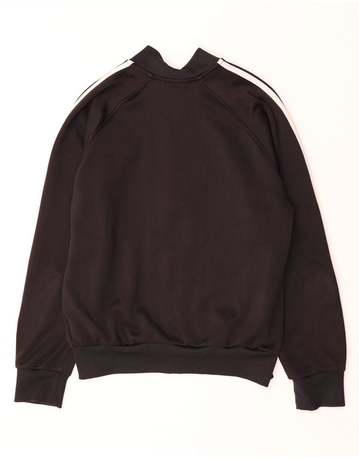 ADIDAS Damen-Trainingsanzug, Top-Jacke, UK 14, mittelschwarz, Baumwolle