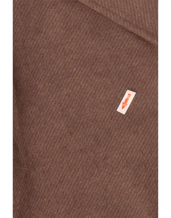Marks & Spencer Damenmantel UK 14 Mittelbraunes Polyester