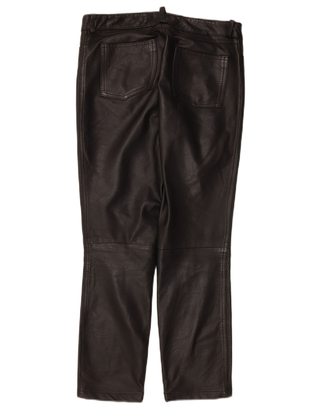 Zen Damen Lederhose EU 38 Medium W28 L26 Schwarzes Leder