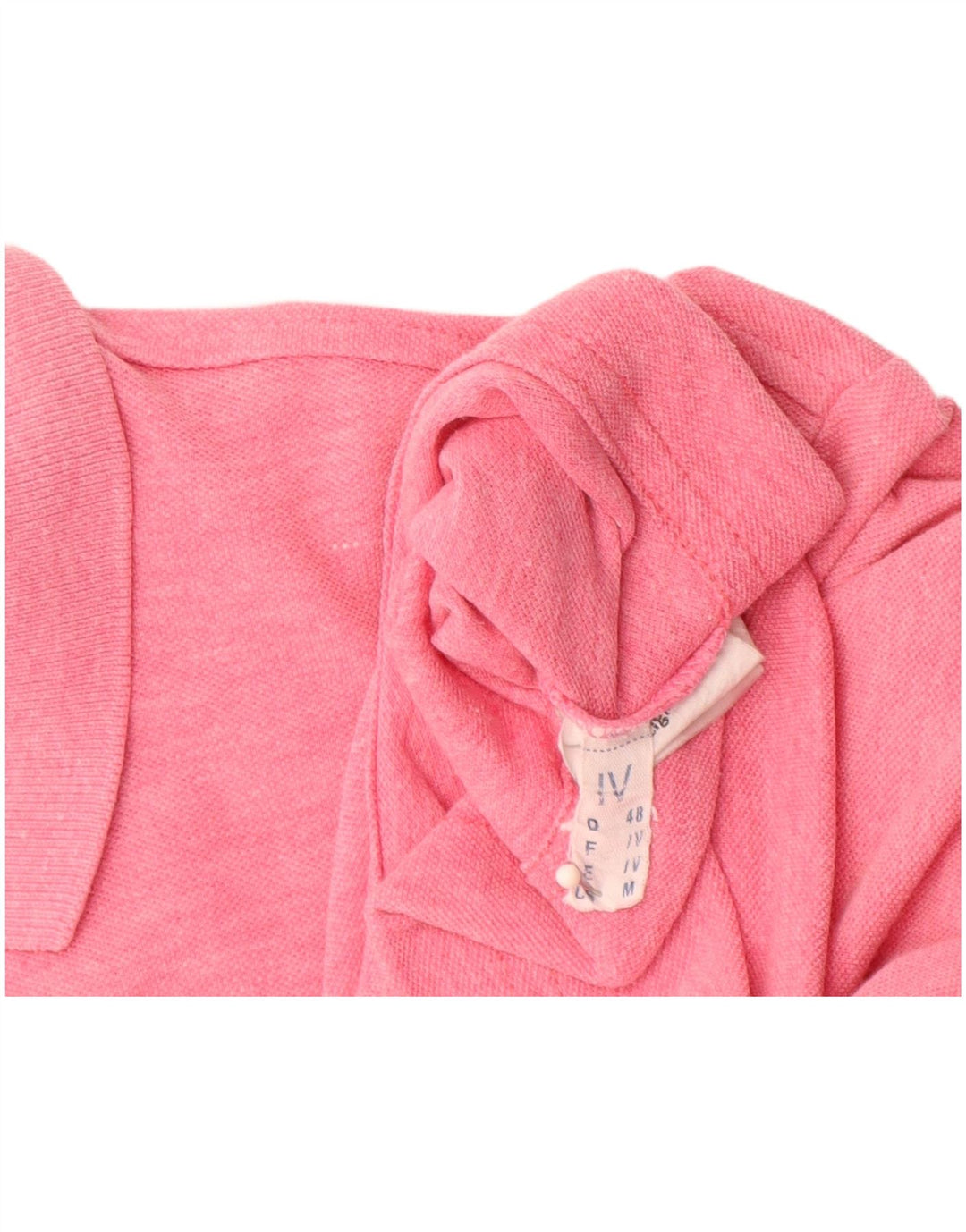 SERGIO TACCHINI Herren-Poloshirt aus mittelrosa Baumwolle