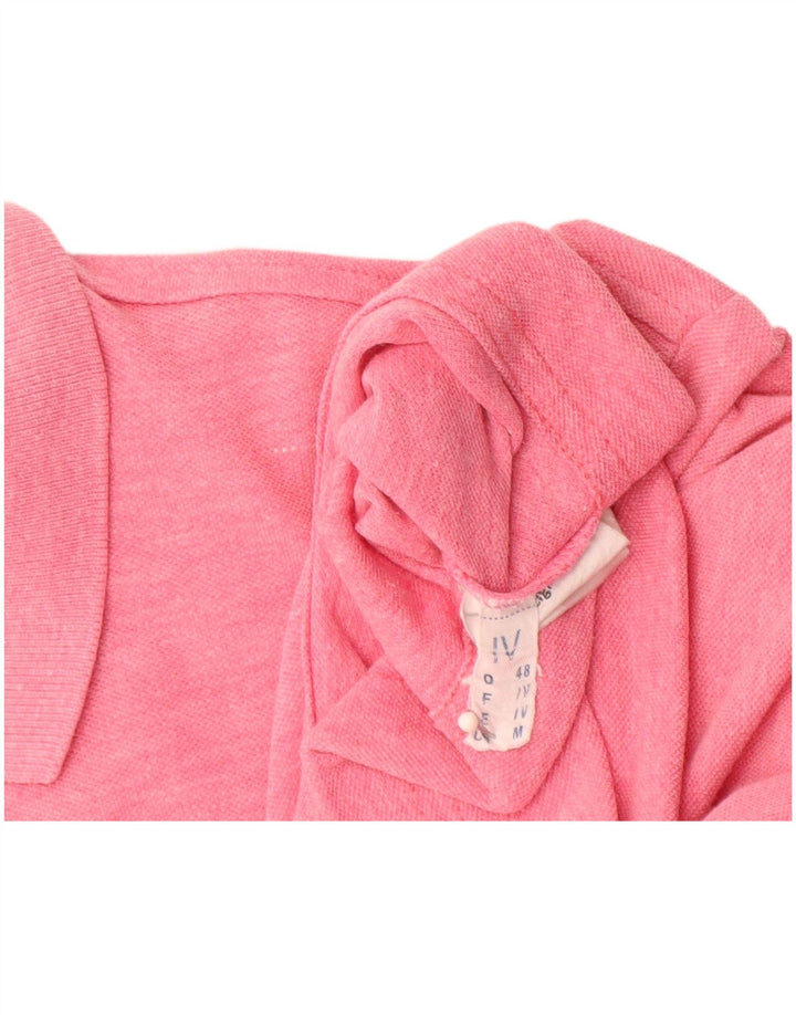 SERGIO TACCHINI Herren-Poloshirt aus mittelrosa Baumwolle