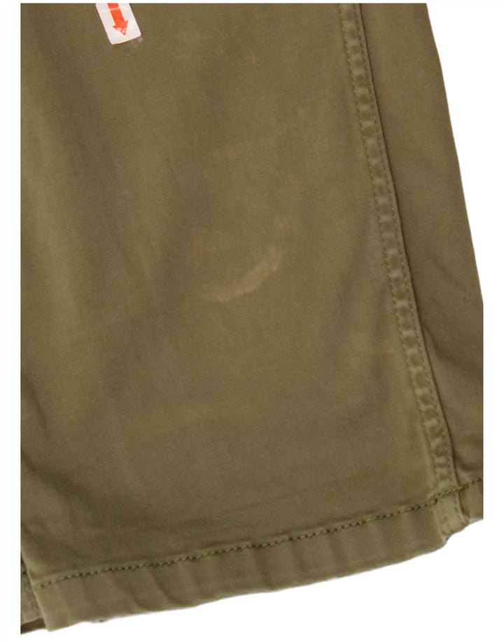 TOMMY HILFIGER Herren Slim Chinohose W31 L32 Khaki Baumwolle