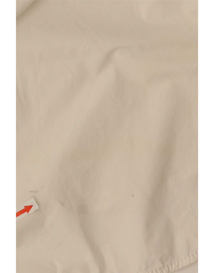 Zara Damen-Oversize-Hemd, UK 14, mittelweiße Baumwolle