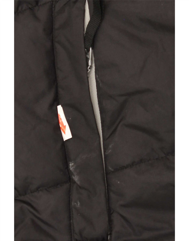 Helly Hansen Herren Jacke mit grafischer Polsterung, UK 44 2XL, schwarzes Colourblock-Nylon