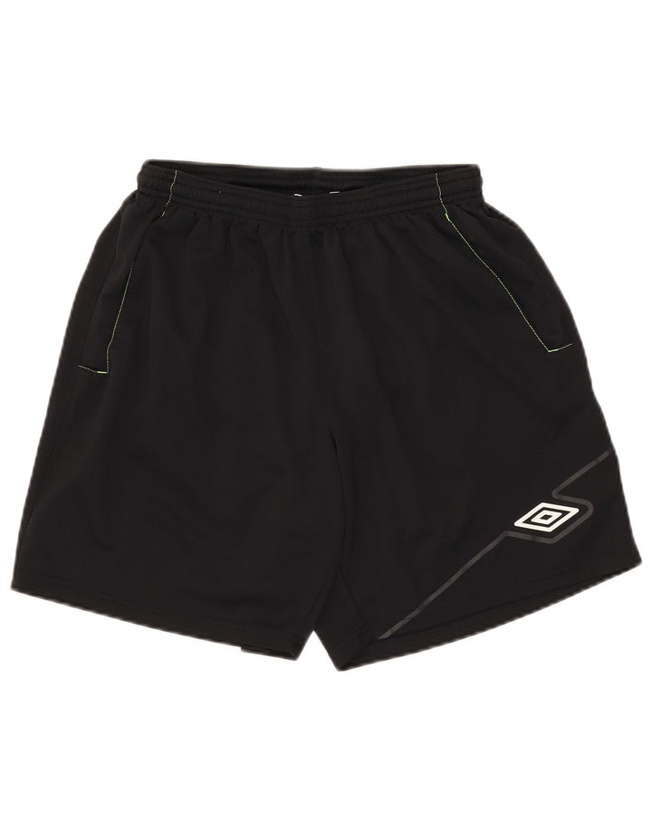 Umbro Herren-Sportshorts, Größe L, Schwarz