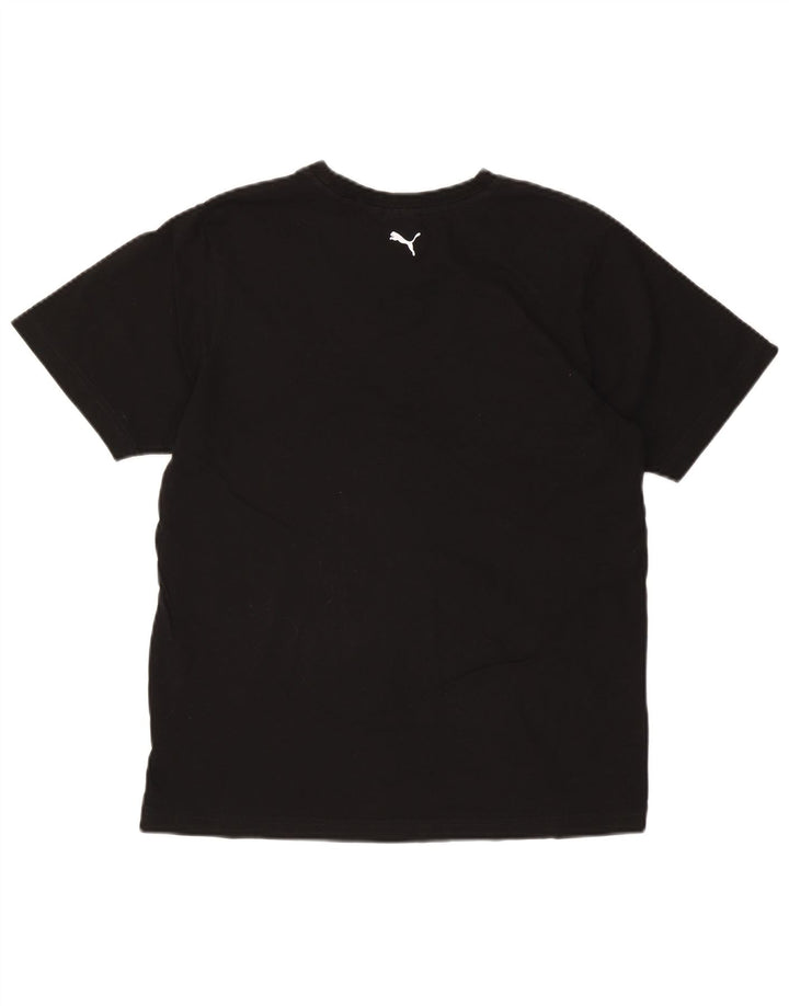 PUMA Jungen Graphic T-Shirt Top 15-16 Jahre Schwarz