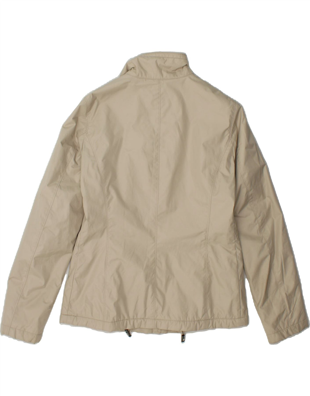 MARINA YACHTING Womens Utility Jacket IT 44 Medium Off White Polyester Vintage Marina Yachting and Second-Hand Marina Yachting from Messina Hembry 