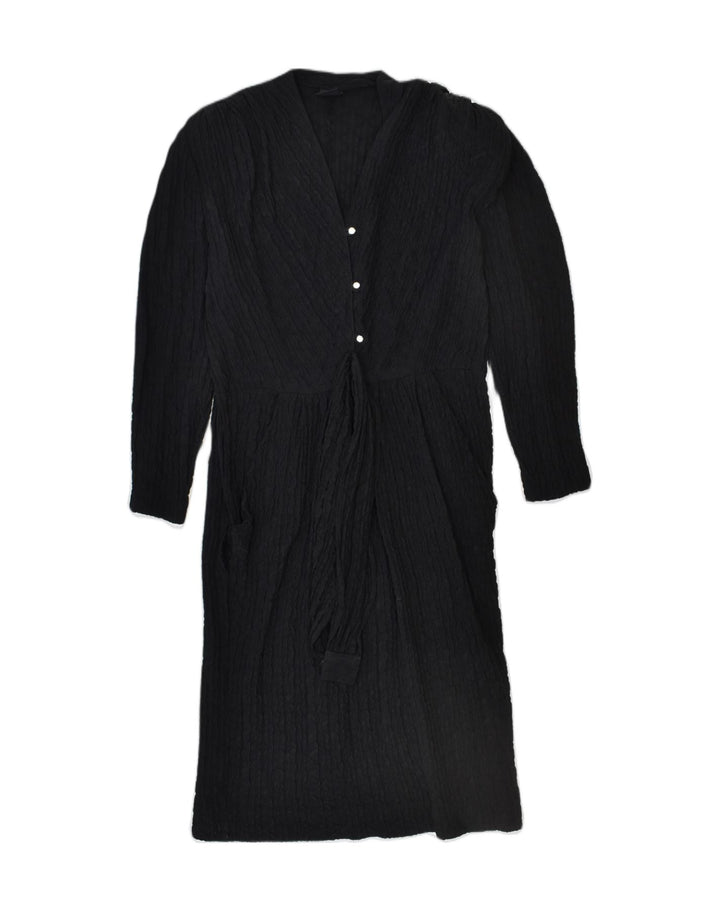 FIORELLA RUBINO Womens Maxi Dress UK 10 Small Black | Vintage | Thrift | Second-Hand | Used Clothing | Messina Hembry 