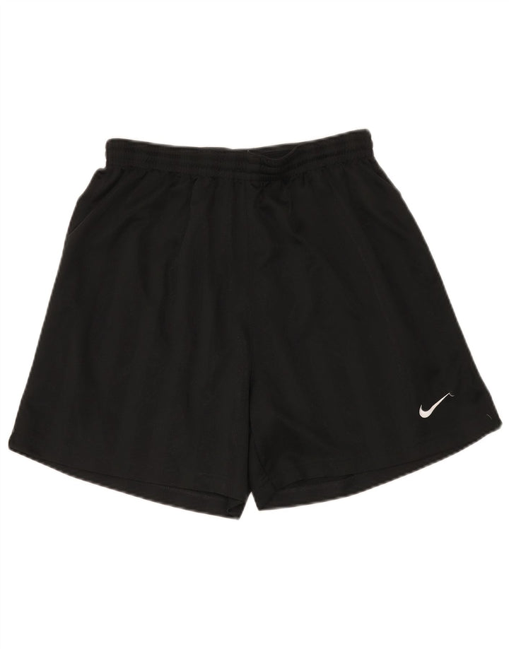 NIKE Herren-Sportshorts, groß, aus schwarzem Polyester