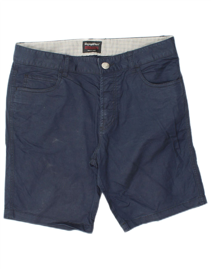REFRIGIWEAR Herren-Freizeitshorts W32, mittelmarineblaue Baumwolle