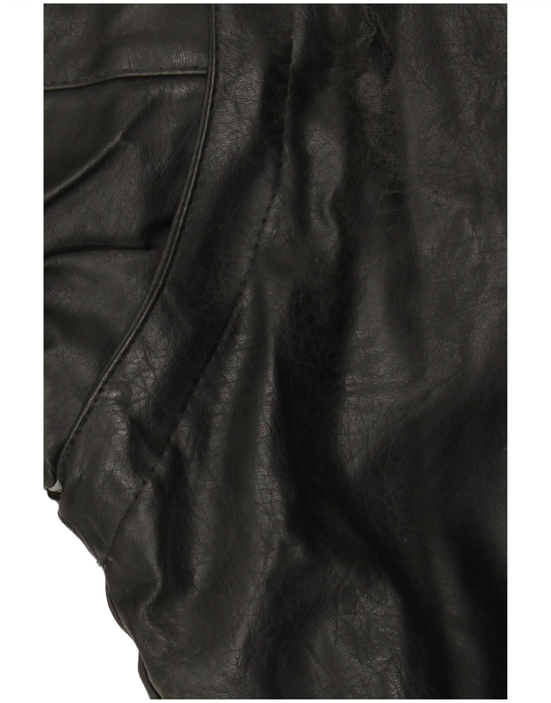 VINTAGE Herren Lederjacke UK 42 XL Schwarz