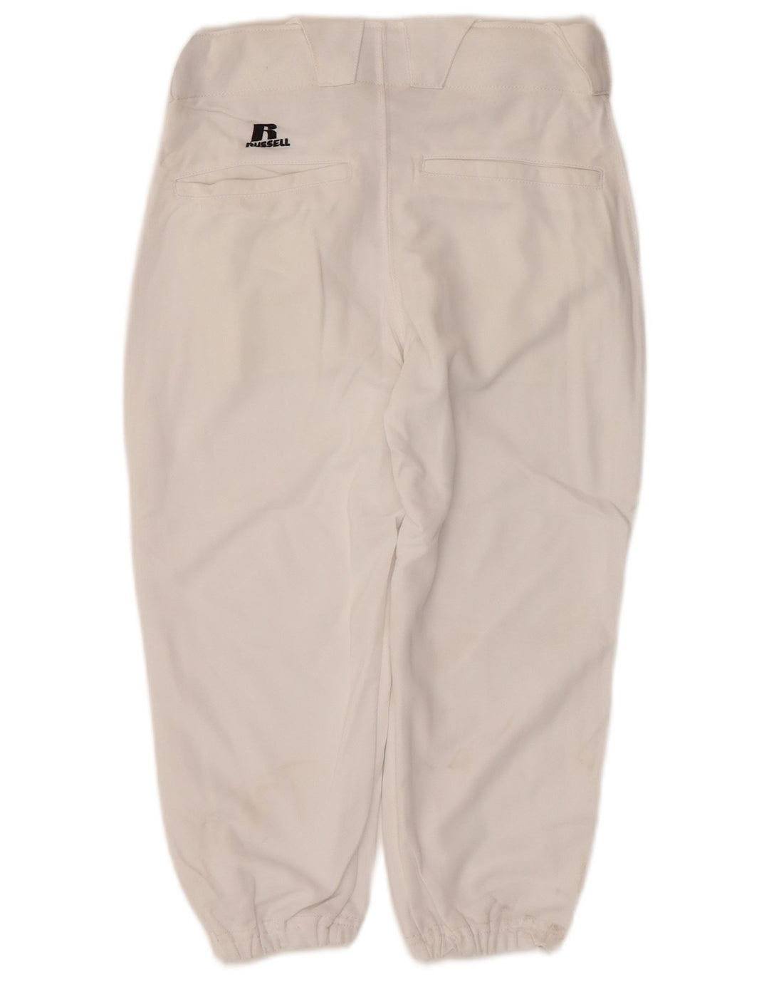 Russell Athletic Damen Jogger-Caprihose, Größe S, W26, L17, Weiß