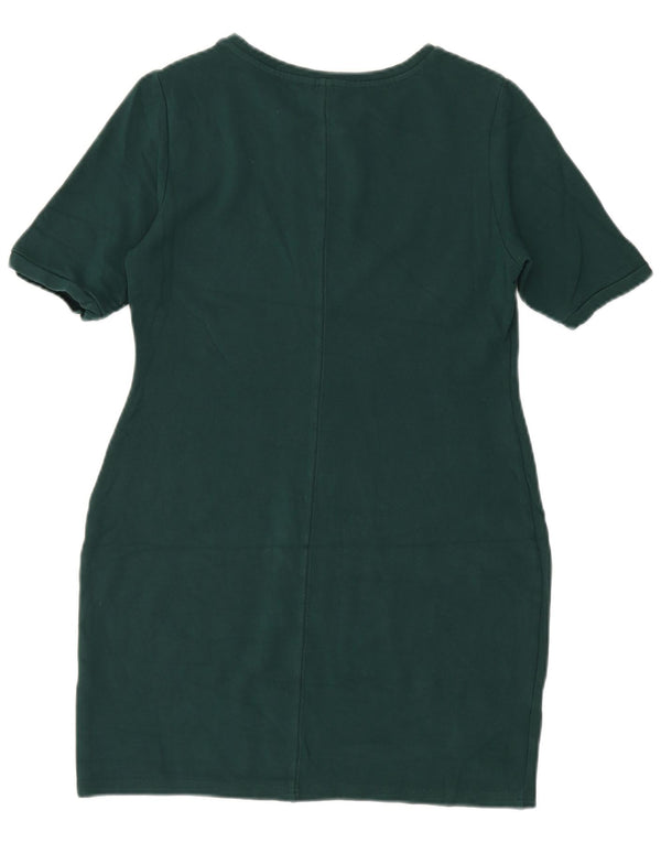 Topshop Damen Etuikleid UK 16 Large Grüne Viskose