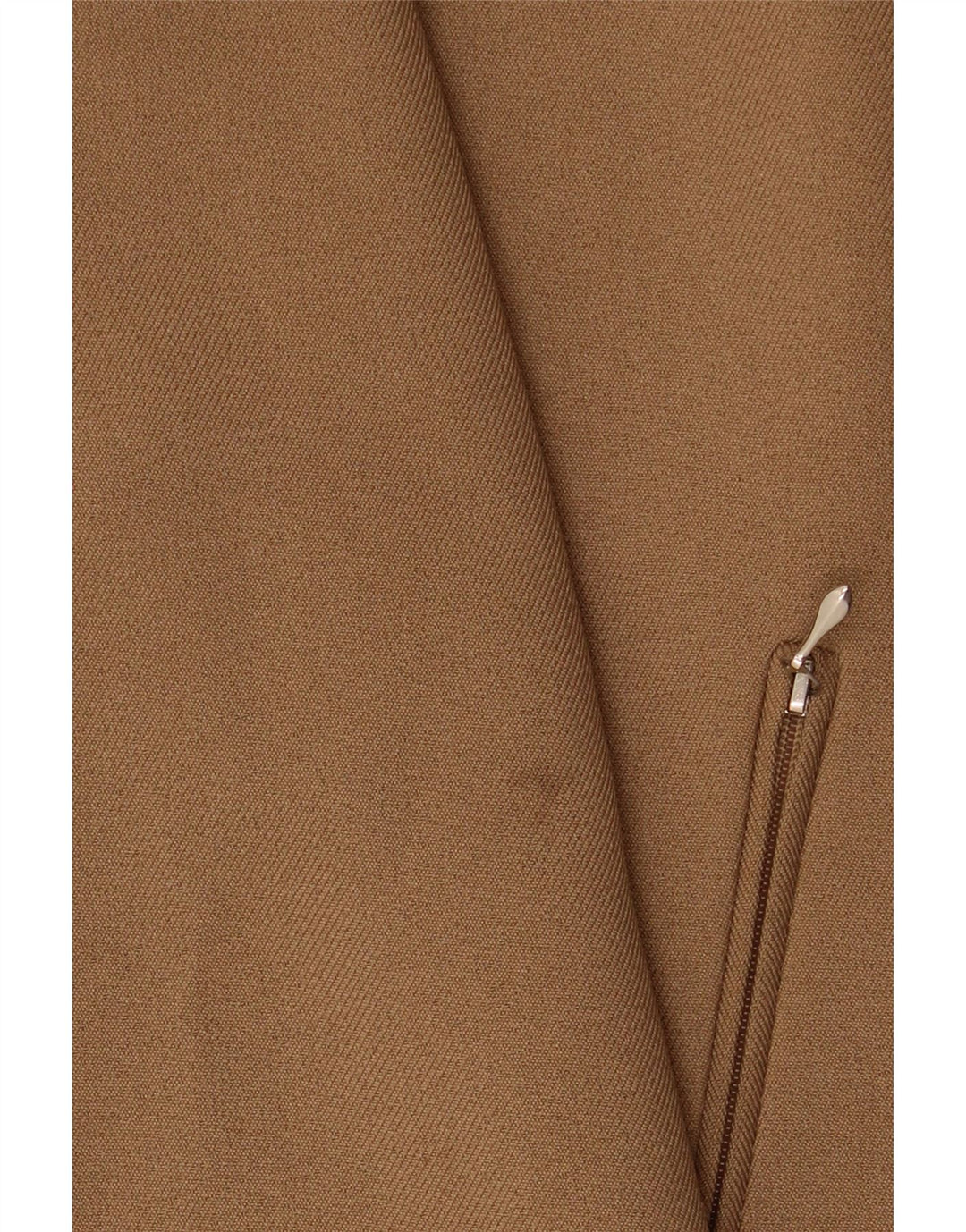 VINTAGE Damen Blazerjacke IT 48 XL Braunes Polyester