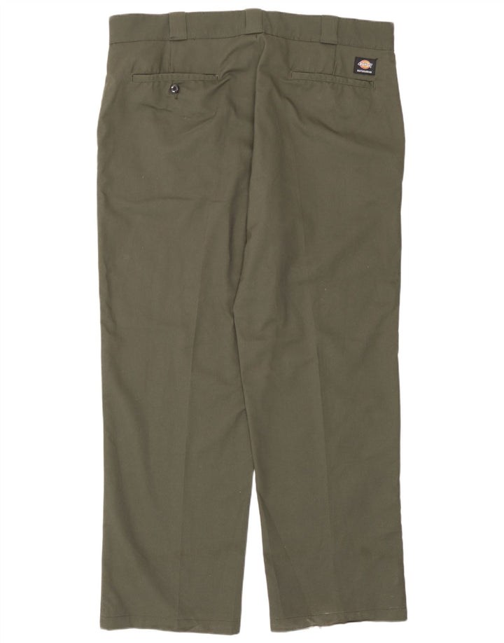Dickies Herren gerade Chinohose W40 L31 Khaki Polyester