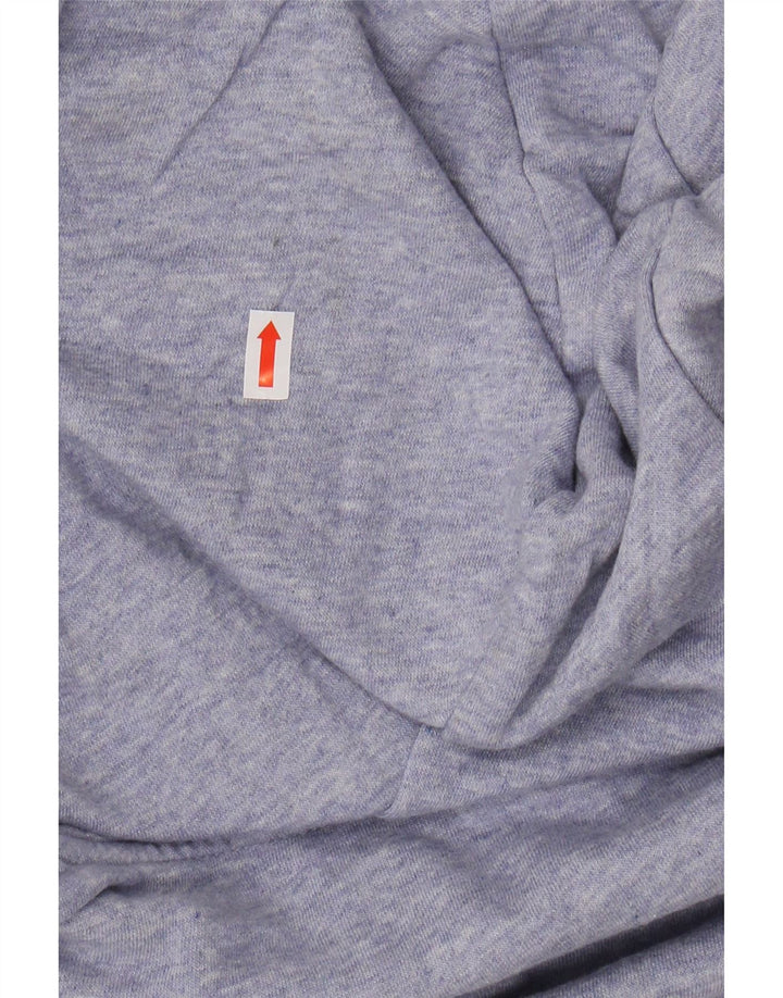 NIKE Damen-Pullover mit übergroßem Kapuzenpullover, Gr. 16, Größe L, Lila, gefleckte Baumwolle