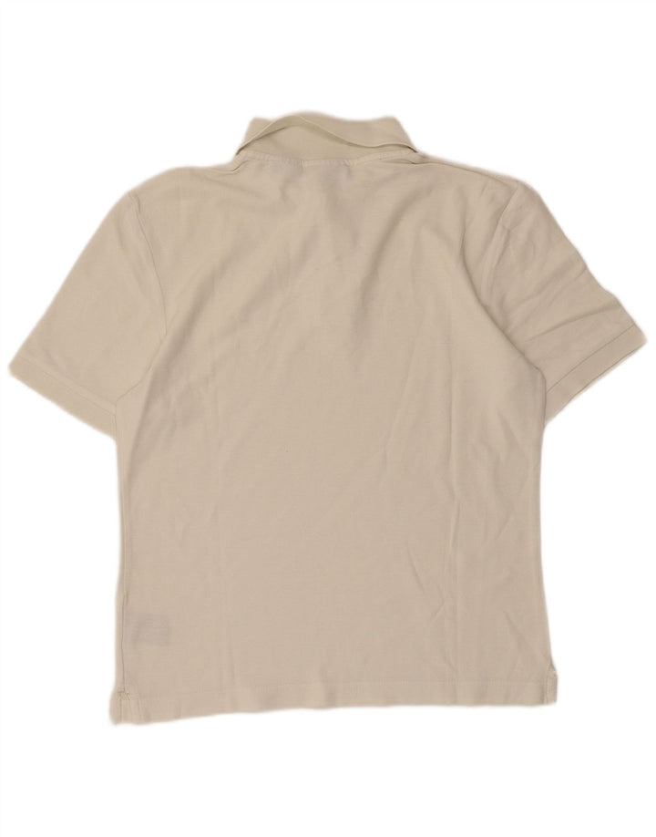 FILA Herren Poloshirt Small Off White