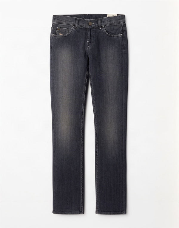 Diesel Mädchen Liv J Slim Bootcut Jeans 11-12 Jahre W27 L31 Blaue Baumwolle