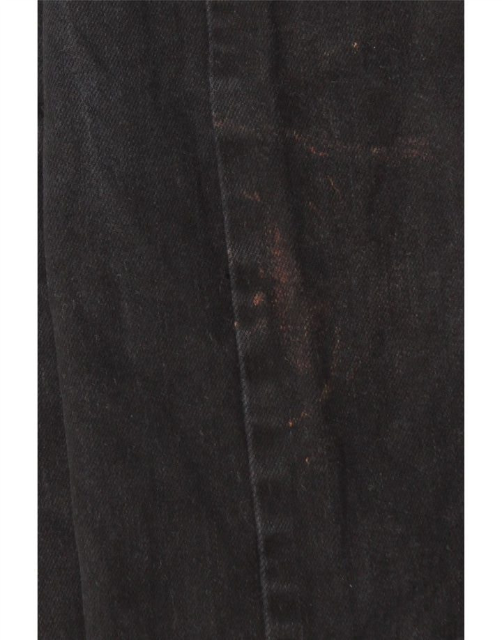 Marks & Spencer Herren Slim Jeans W36 L33 Schwarze Baumwolle