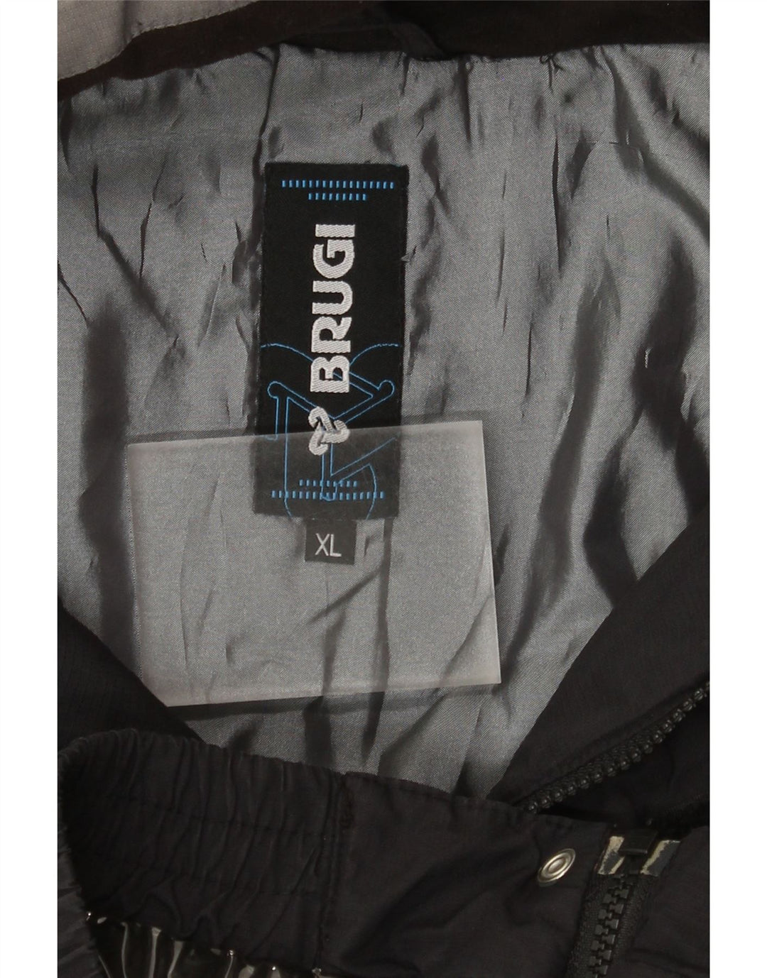 Brugi Herren-Skijacke XL, Schwarz, Farbblock