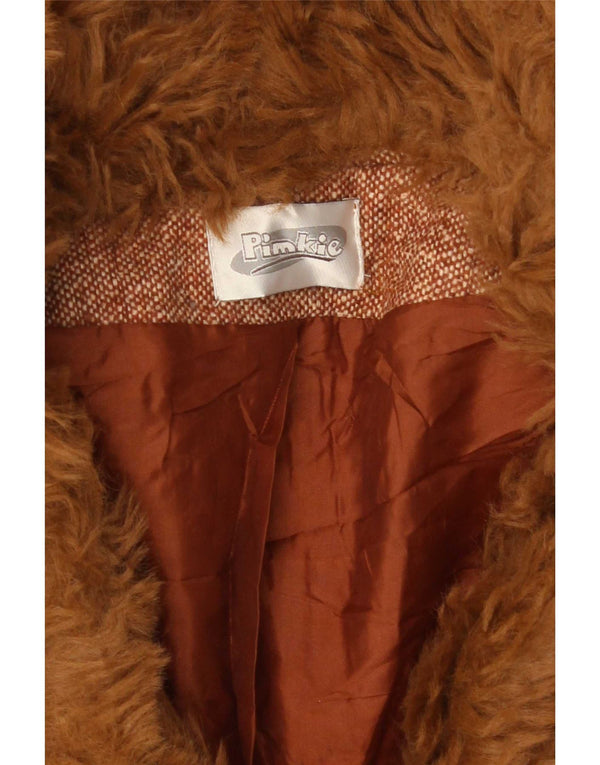 Pimkie Damen-Blazer mit 1 Knopf, Gr. 10, Größe S, braun meliert