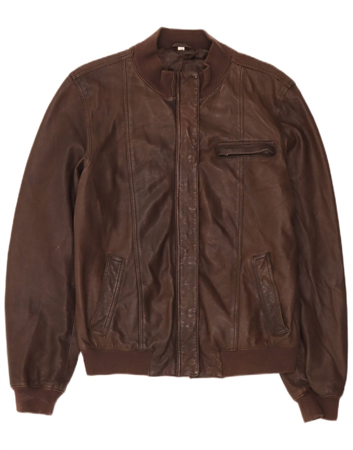 Vintage Herren Lederjacke UK 40 Large Braun