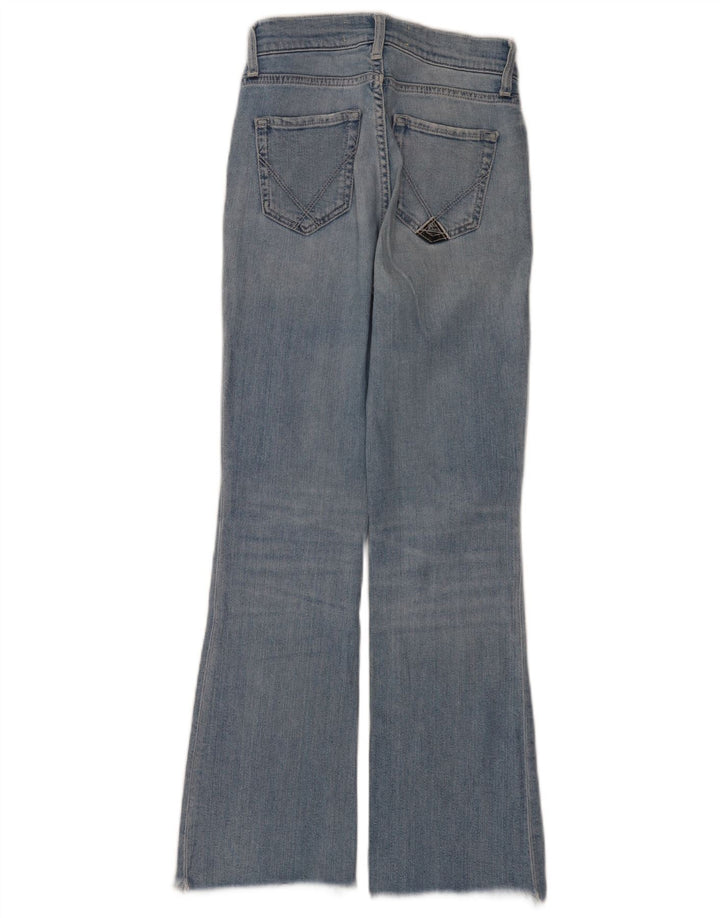 Roy Rogers Damen Schlagjeans W24 L28 Blaue Baumwolle