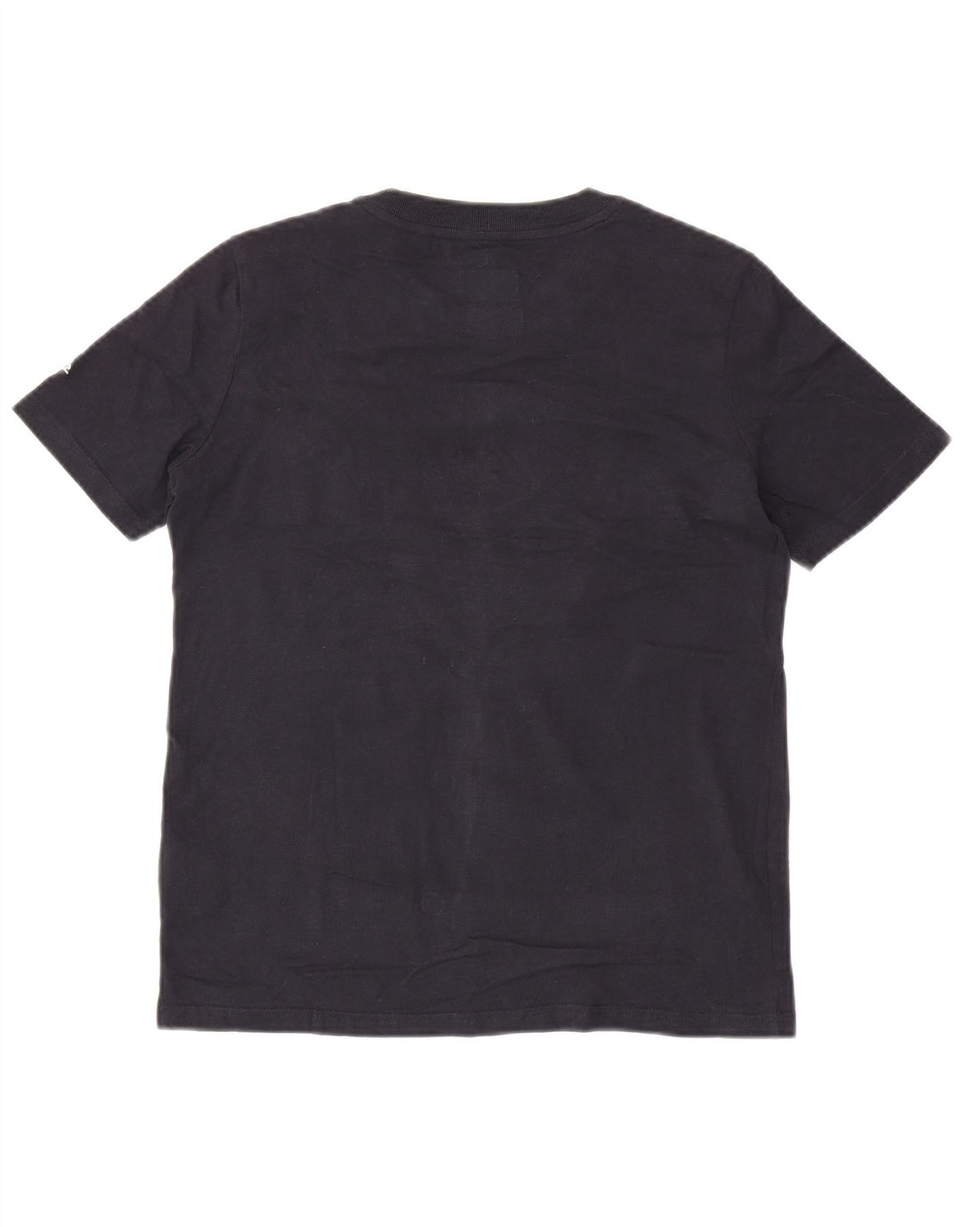 SUPERDRY Grafik-T-Shirt-Oberteil für Damen, Größe S, Marineblau, Baumwolle