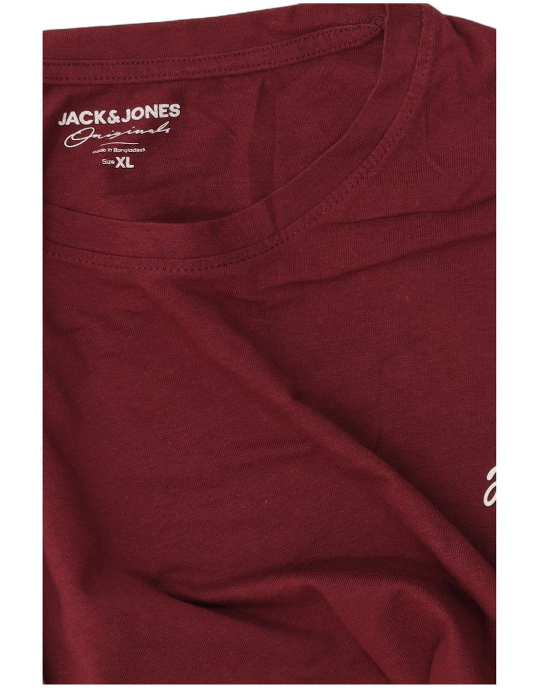 Jack & Jones Herren T-Shirt Top XL Burgund