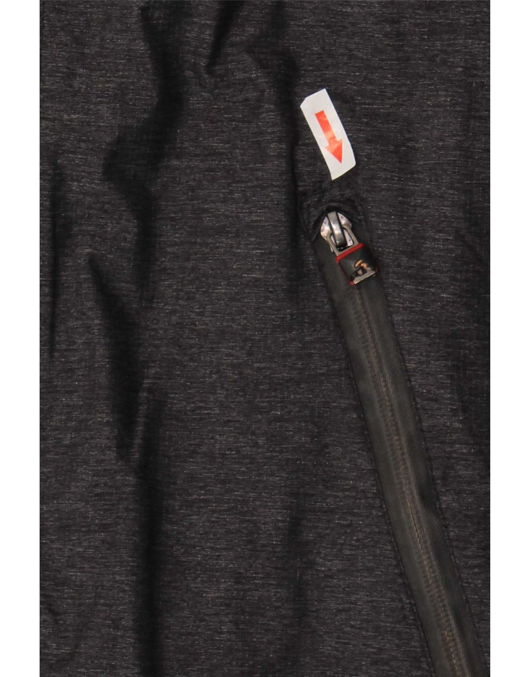 Superdry Herren-Regenjacke mit Grafik, UK 36, Small, graues Nylon