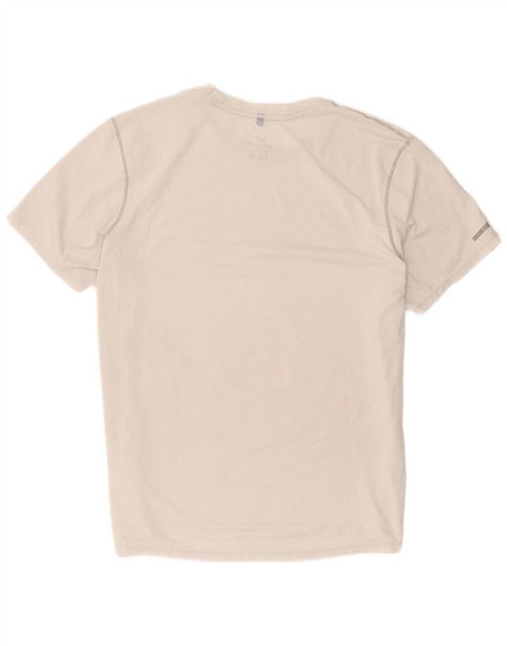 Nike Herren Dri Fit Graphic T-Shirt Top XL Weiß Polyester