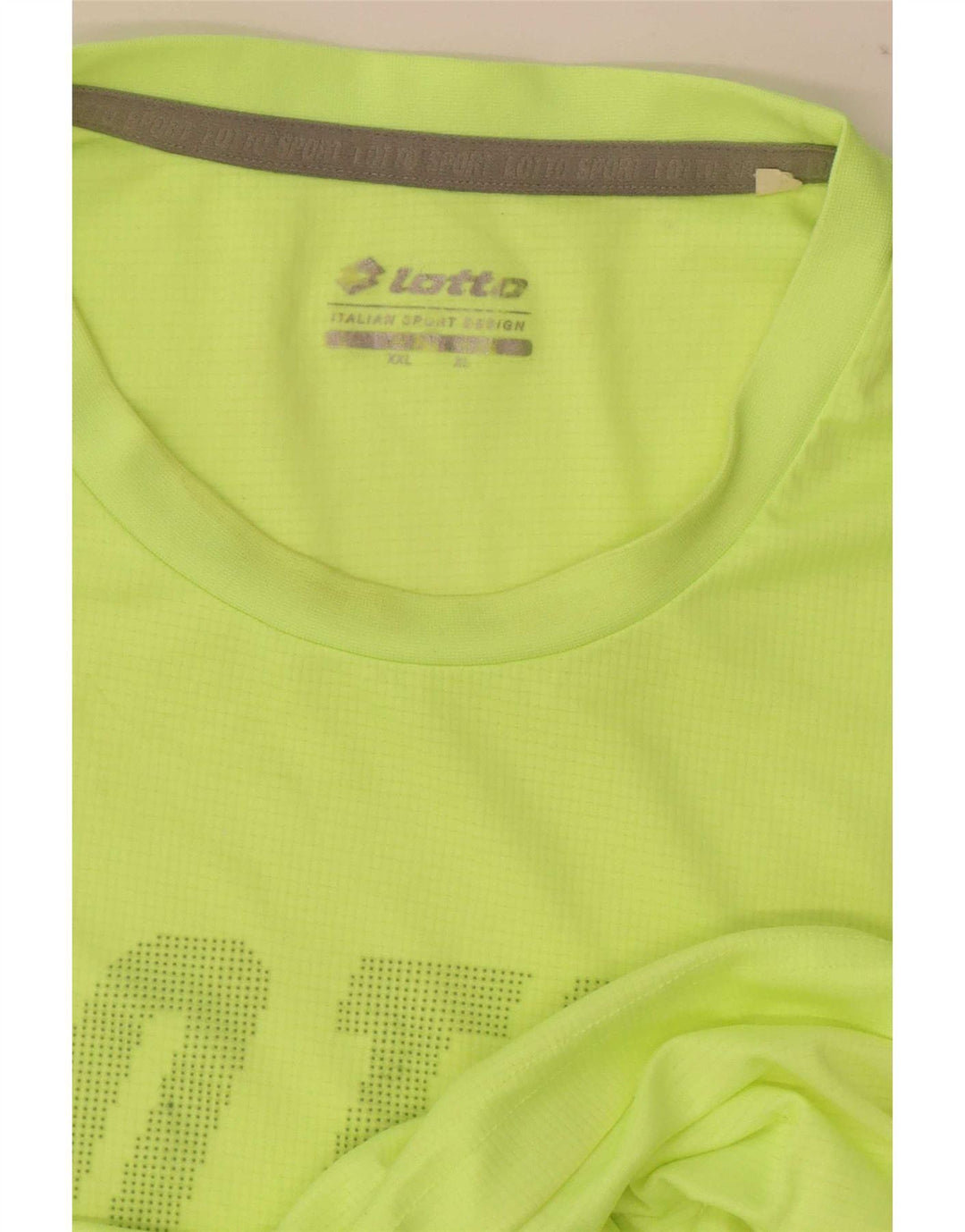 Lotto Herren Grafik T-Shirt Top XL Grün