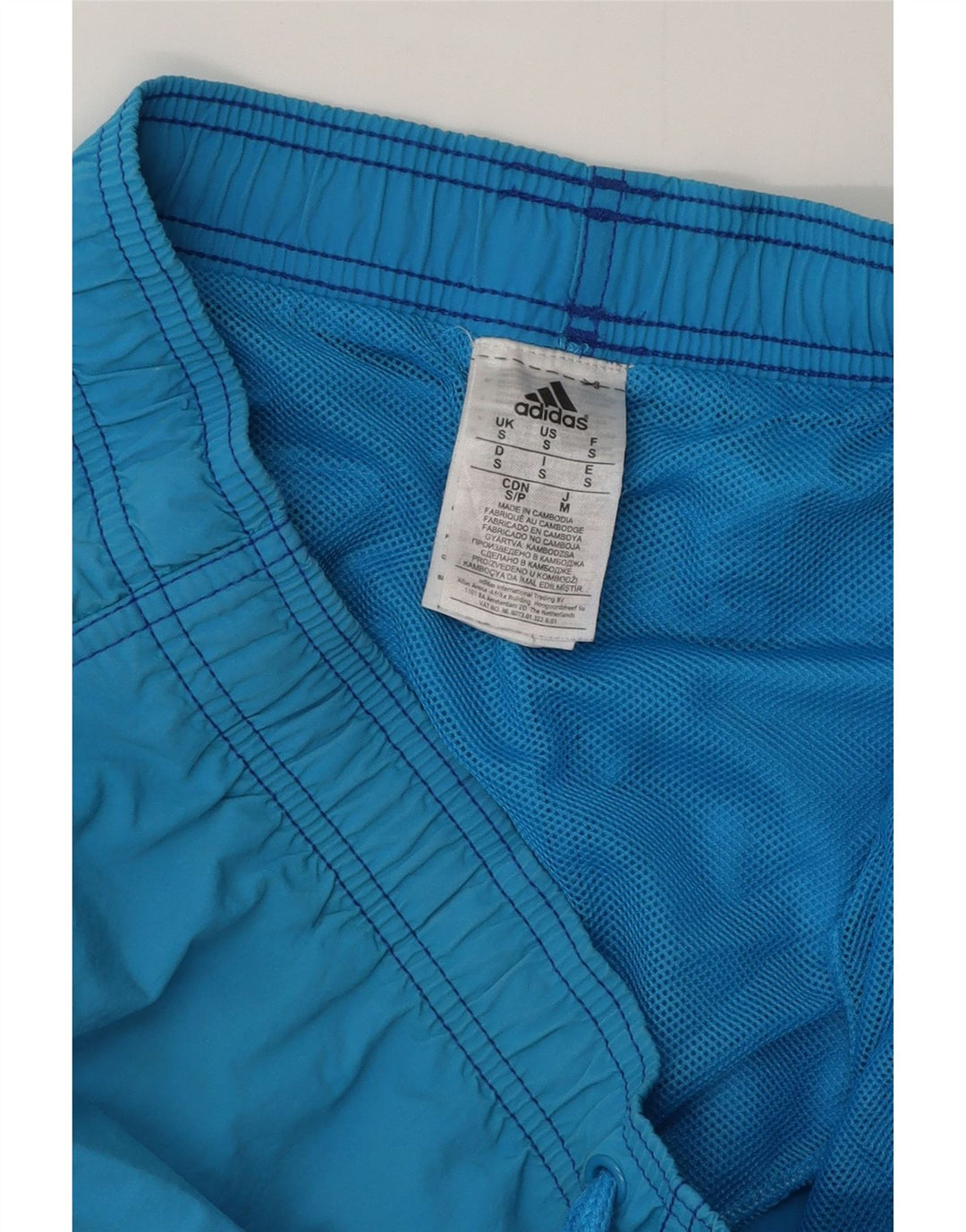 Adidas Herren Badeshorts Small Blau Polyester