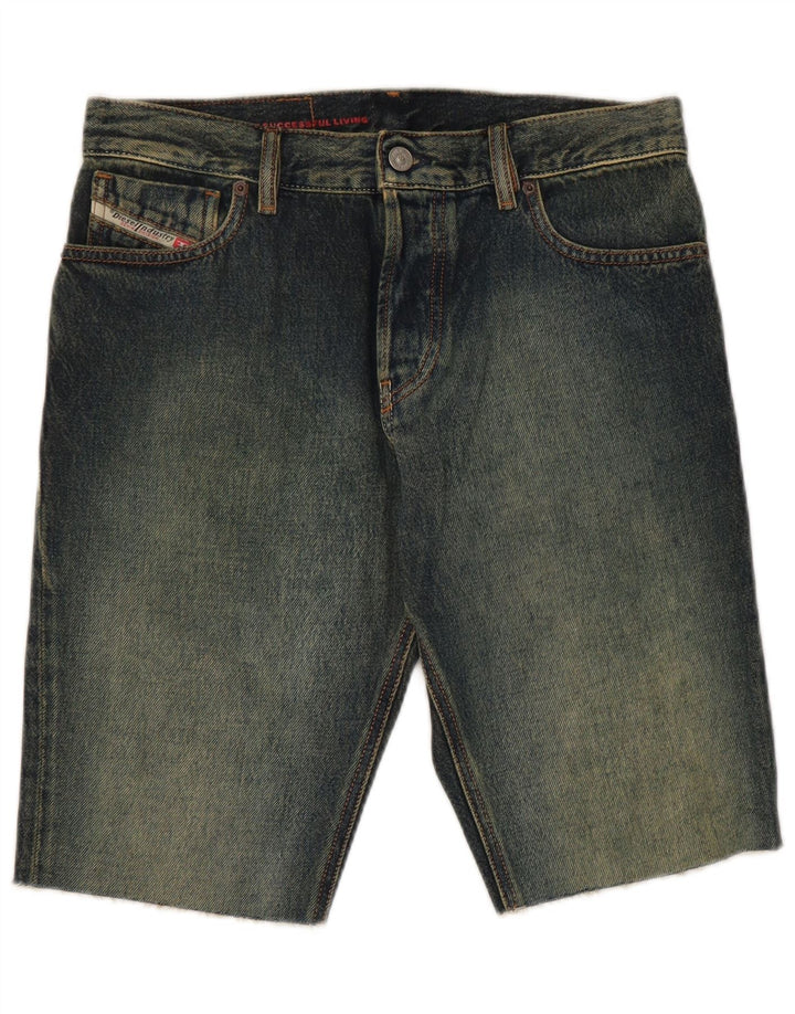 Diesel Herren Jeansshorts W30 Mittelblau