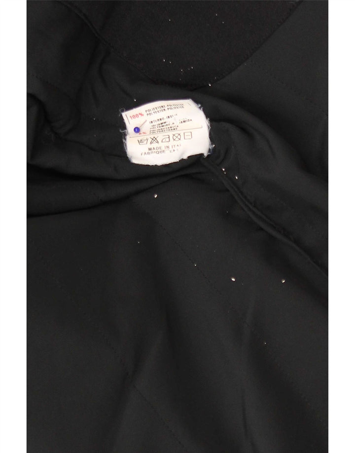 Refrigiwear Herren Parka Jacke UK 38 Medium Schwarz Polyester