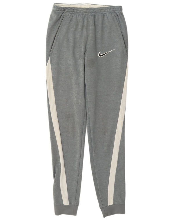 Nike Herren Dri Fit Trainingshose Jogger XS Grau Colourblock Polyester