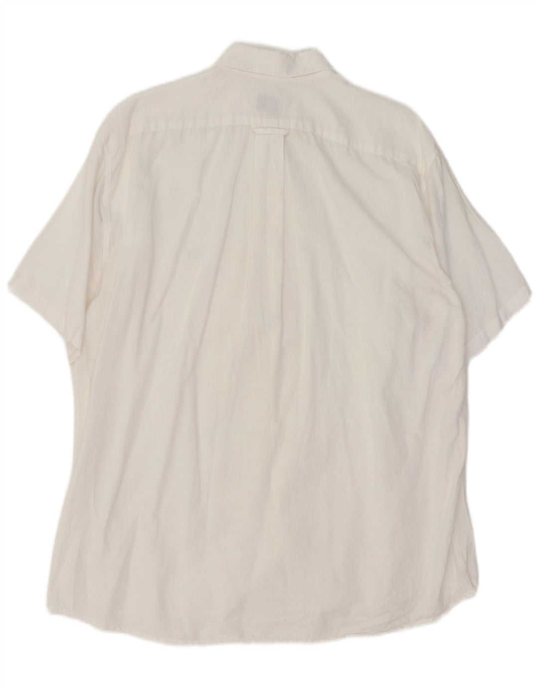 Lacoste Herren Kurzarmhemd Größe 42 Large Weiß