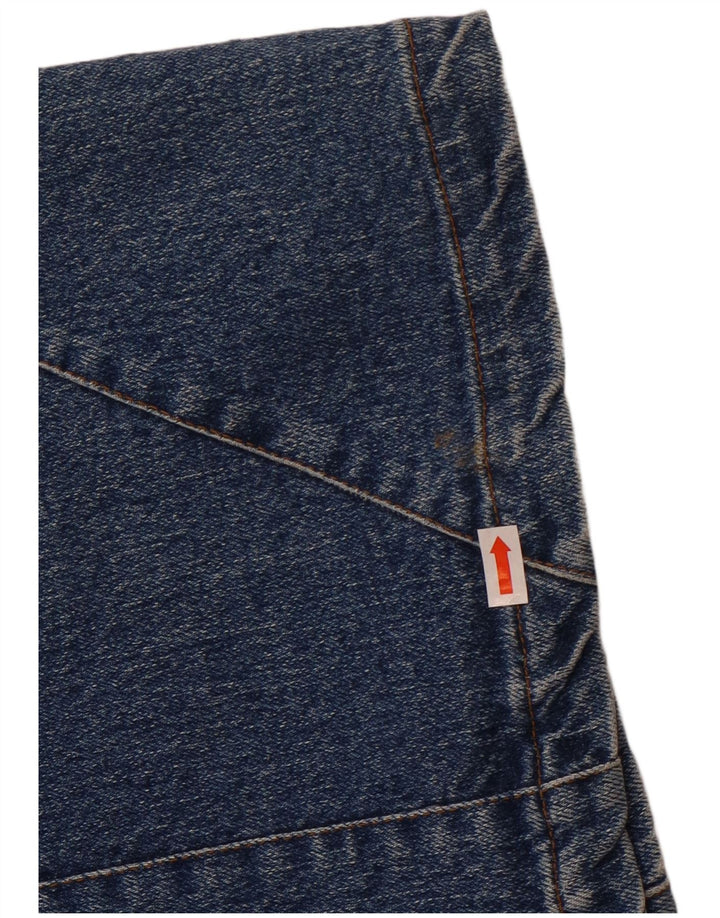 Vintage Damen Jeansrock W28 Mittelblaue Baumwolle
