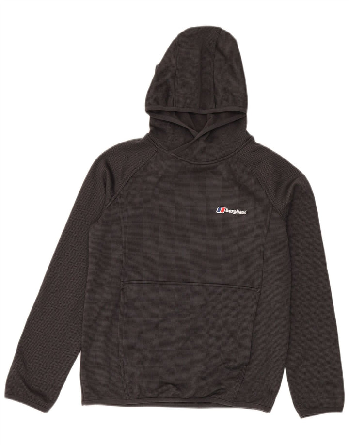 Berghaus Kapuzenpullover für Jungen, 11–12 Jahre, graues Polyester
