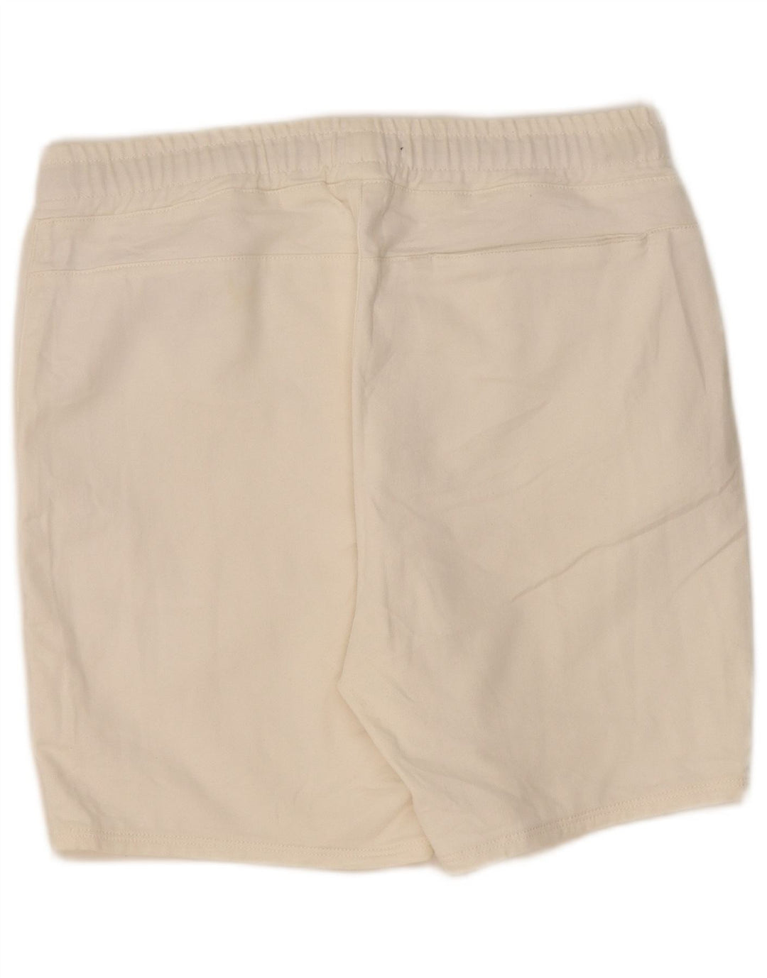 Zara Herren-Sportshorts, groß, aus weißer Baumwolle