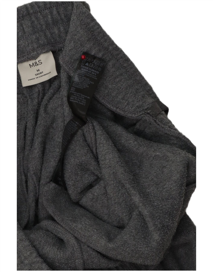 Marks & Spencer Damen Fleece-Trainingshose UK 12 Mittelgrau